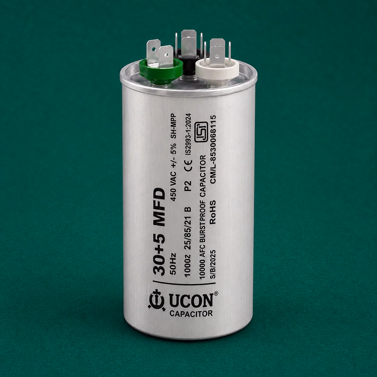 AC Capacitor - Side View