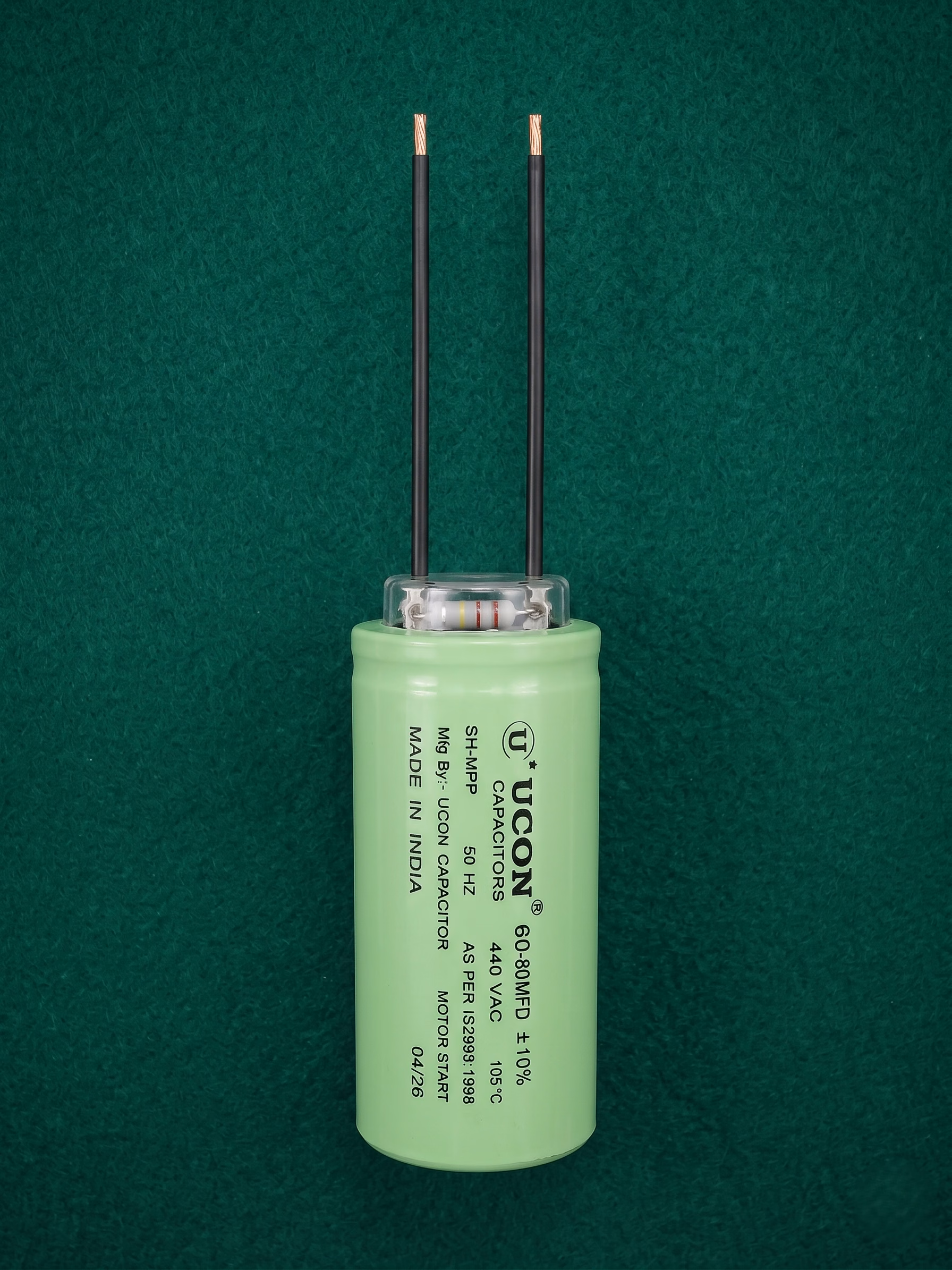 Electrolytic Capacitor - Side View