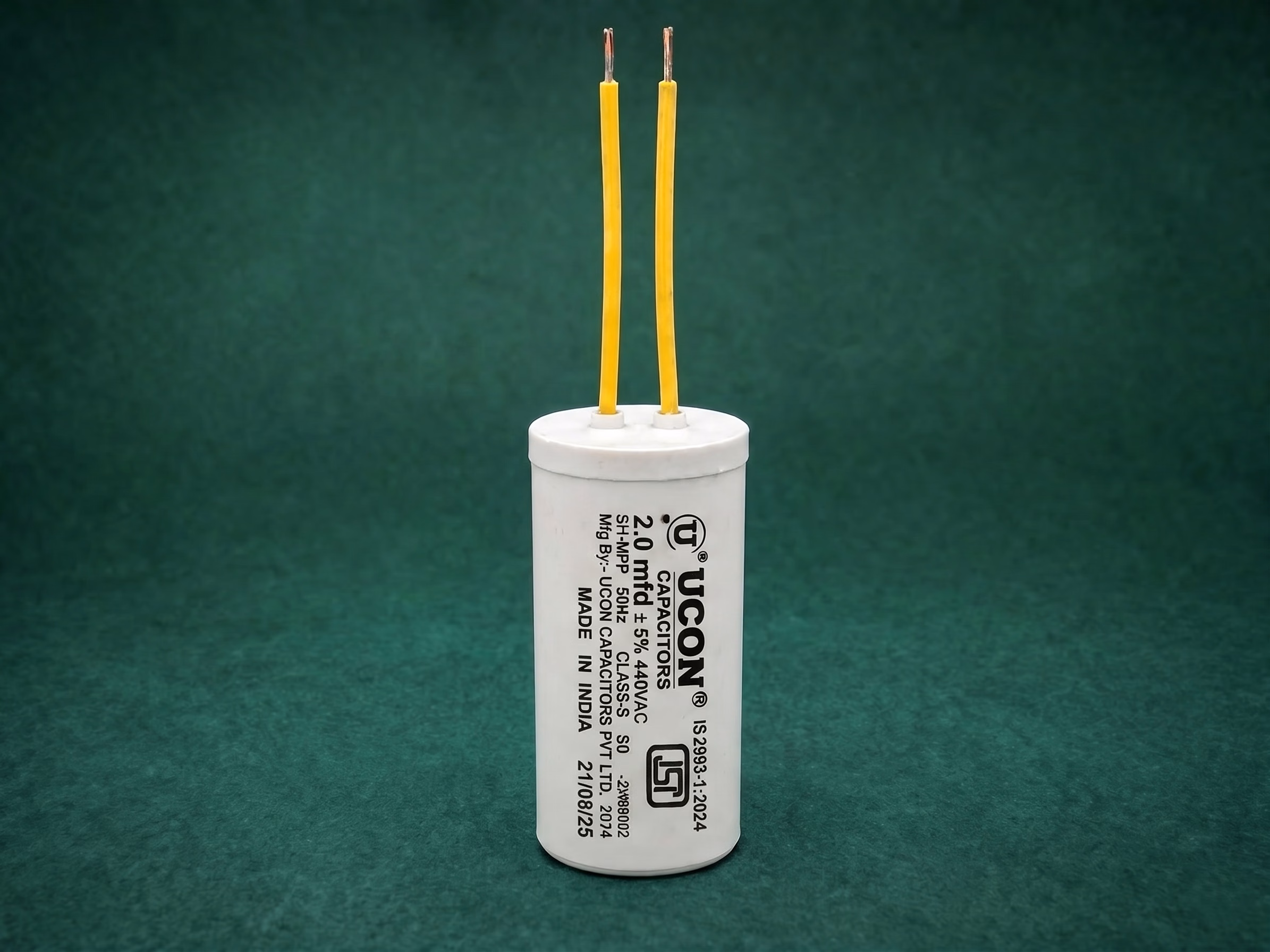 Ceiling Fan Capacitor - Side View