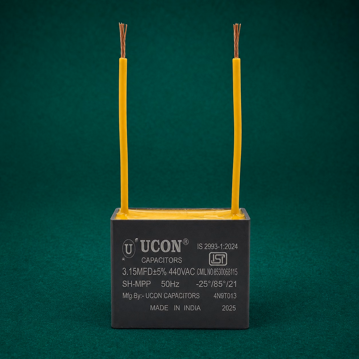 Square Capacitor - Side View