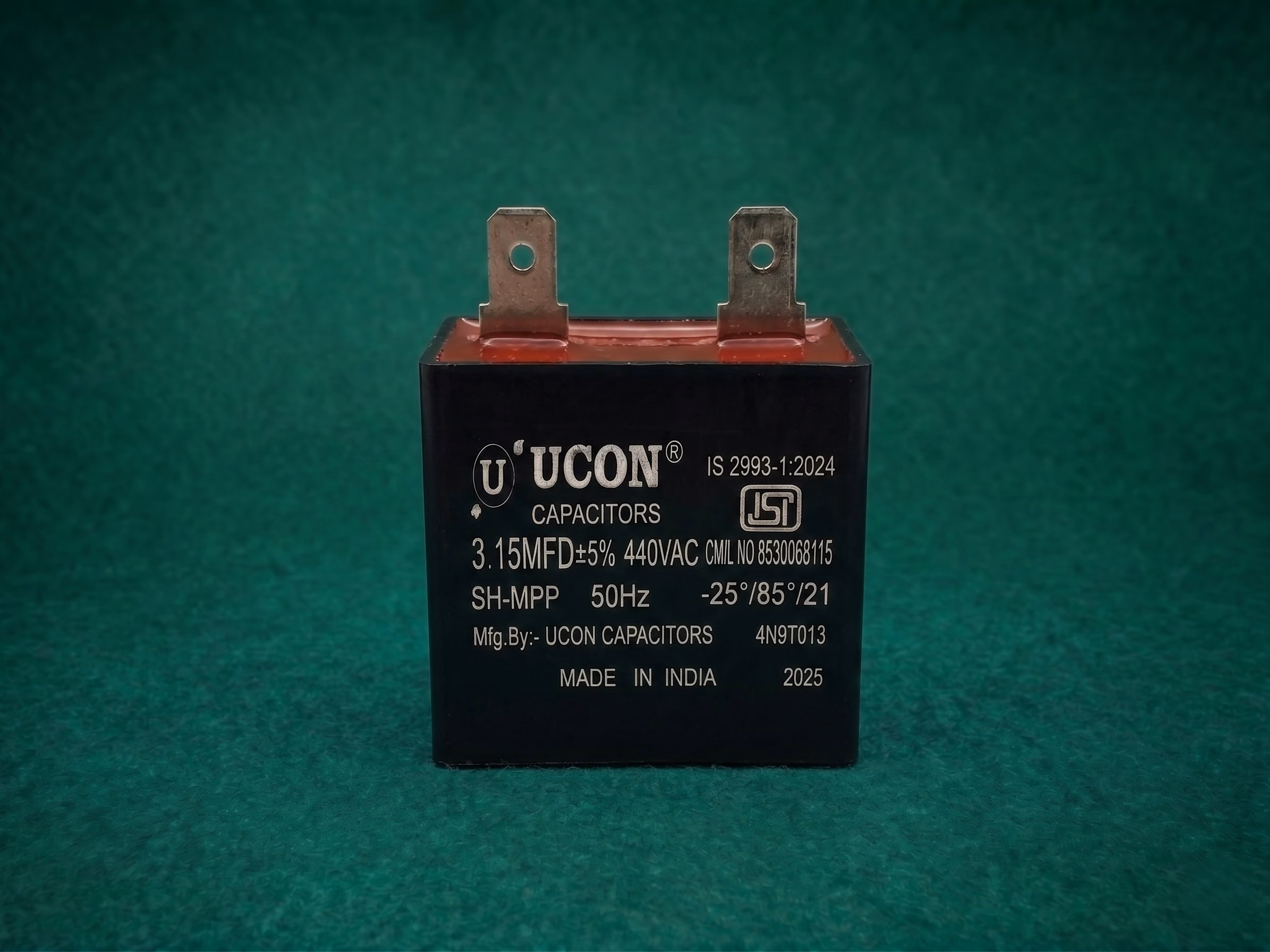 Square Capacitor - Close-up